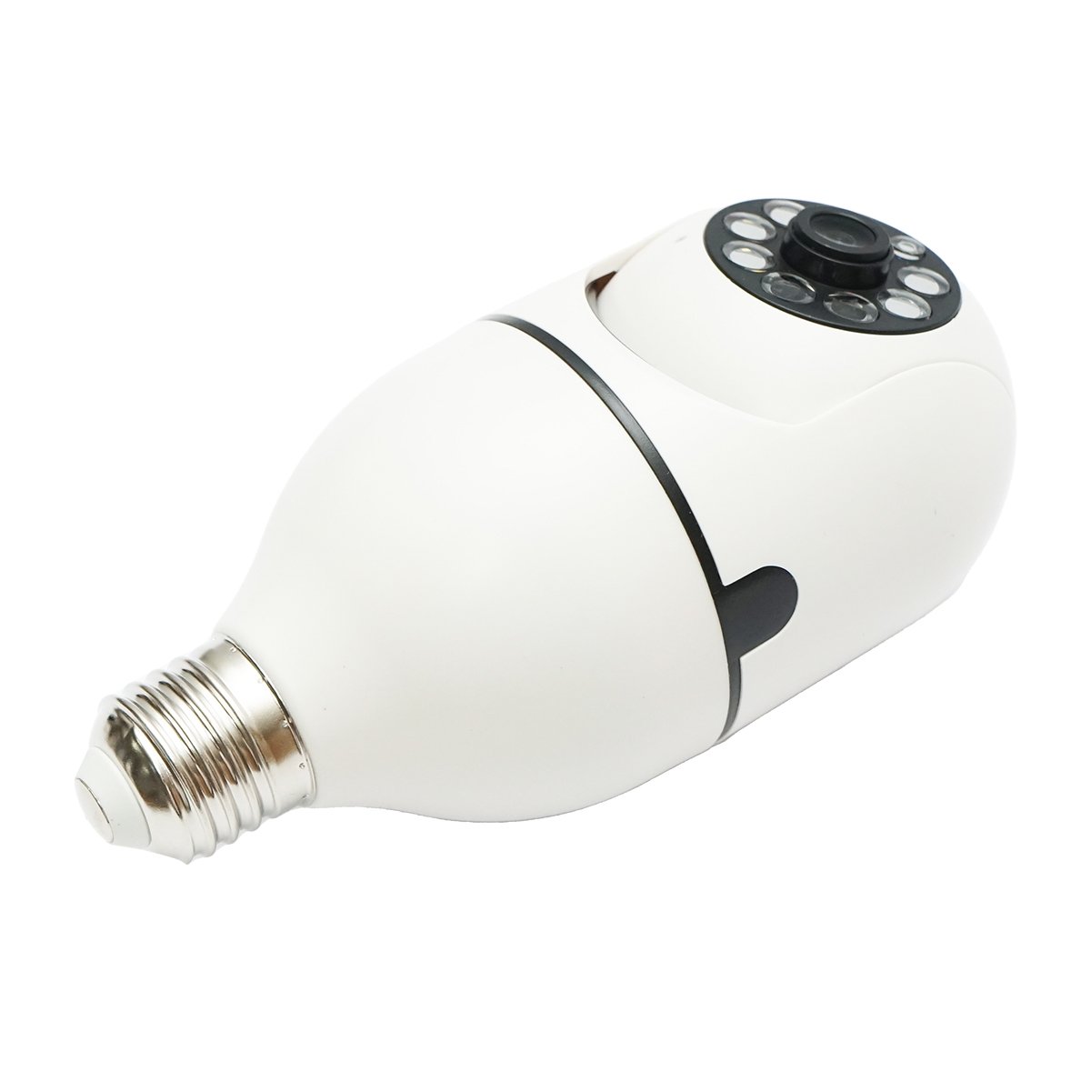 Camera de supraveghere smart-bulb PTZ, WIFI 2.4G 1080P, tip bec E27 cu senzor de miscare si aplicatie iCSee Breckner Germany
